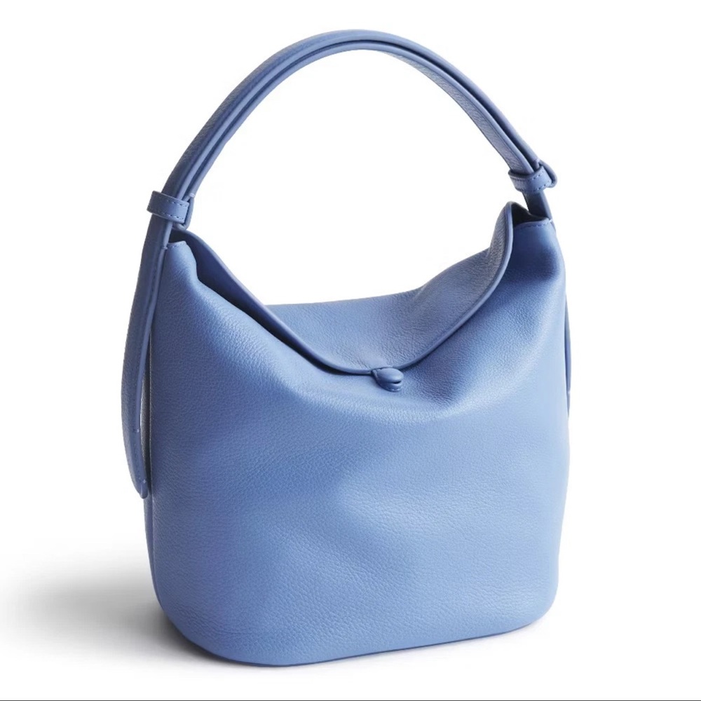 NWT Vera Bradley Women's Leather Astoria Shoulder Bag Quiet Harbor